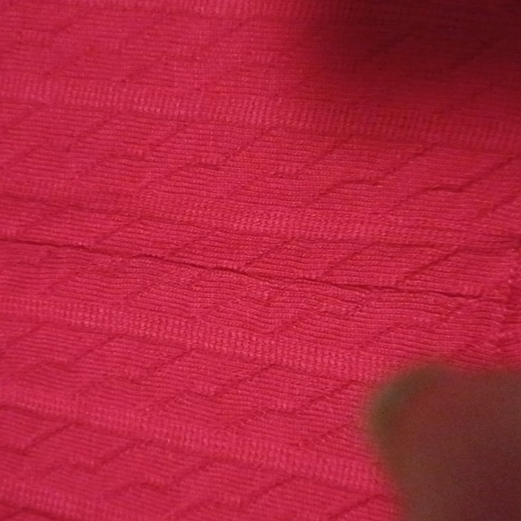 Express Tricot red mock turtleneck pullover Sz.Med - Picture 4 of 4